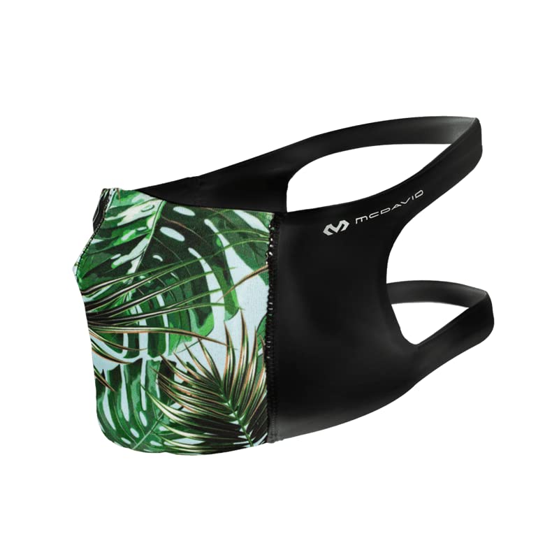 McDavid - Face Mask - Sport Face Mask - Face Mask Washable and Reusable - Particle Filter PET - High Efficiency Protection and Airlfow - Ergonomic and comfortable fit
