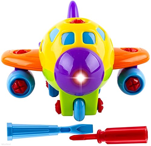 WolVol Take-A-Part Toy Airplane