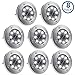 Solar Ground Lights,Garden Pathway Outdoor in-Ground Lights with 8 LED (8 Pack)