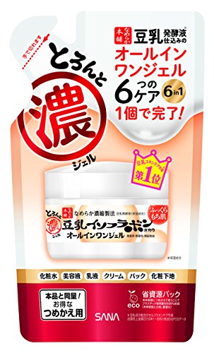 NAMERAKA Honpo Sana Isoflavone refilling thick gel 100 g