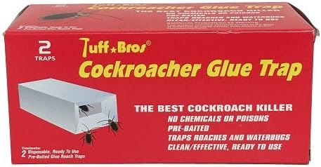 2 Pk. Tuff Bros Cockroacher Glue Trap (4 total Traps)