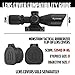 Monstrum Tactical 3-9x40 Rifle Scope with Illuminated Range Finder Reticle (Black)