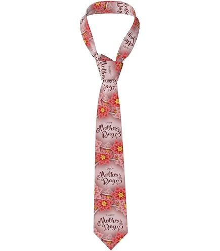 Amazon.com: GoasNei Colorful Mexican Floral Pattern Necktie for