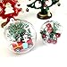 UNIQLED Clear Plastic Fillable Christmas DIY Craft Ball Ornament - Pack of 10 (60mm)