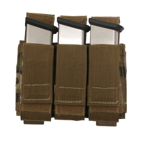 Tactical Tailor Magna Mag Triple Pistol Mag Pouch, MultiCam