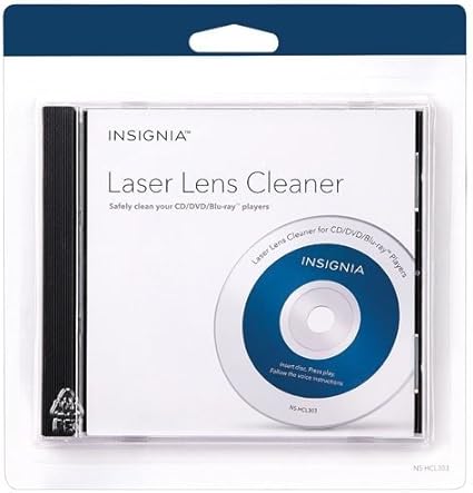 Amazon Com Insignia Cd Dvd Blu Ray Laser Lens Cleaner Ns Hcl303