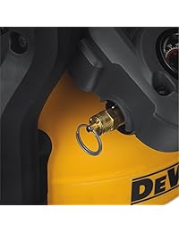Compresor de aire inalámbrico DeWALT, DCC2560T1, con batería Flexvolt de 60 V máximo, de 2.5 galones.