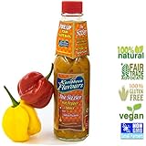 The Sizzler - West Indian Scotch Bonnet Hot Pepper Sauce - 5 Fl. Oz.