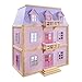 Melissa & Doug Multi-Level Wooden Dollhouse With 19 pcs Furniture