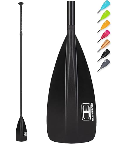 Pagaie Dragon Boat Réglable En Fibre De Carbone - Légère, Avec Protection De Pointe - Approuvée IDBF - Longueur 115-127 Cm