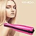 2 in 1 Cordless Curling Iron and Hair Straightener Rechargeable Ceramic Flat Iron with USB Charging