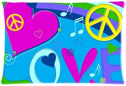 Amazon.com: Custom Love Pillowcase Standard Size 20x30 ...