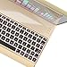 iPad Keyboard Case for iPad 2018 (6th Gen) - iPad 2017 (5th Gen) - iPad Pro 9.7 - iPad Air 2 & 1 - Thin & Light - 135° Folding - Wireless/BT - Backlit 7 Color - iPad Case with Keyboard (Gold)