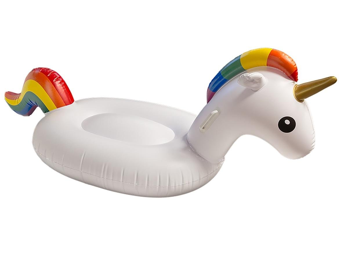 OOTB Inflatable Air Mattress, Unicorn, Ca. 150 cm