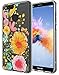 Huawei Honor 7X Case, Huawei Mate SE Case, SWODERS Flower Clear Design Shock Absorbing TPU + Hard PC Bumper Case For Huawei Honor 7X/Huawei Mate SE?- Orange