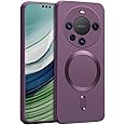 XLHLKP Phone Case for Huawei Mate 60 Pro,Designed for Huawei Mate 60 Pro+ Case with Full Camera Lens Back, [Raised Edges Safeguard Camera & Screen],Purple