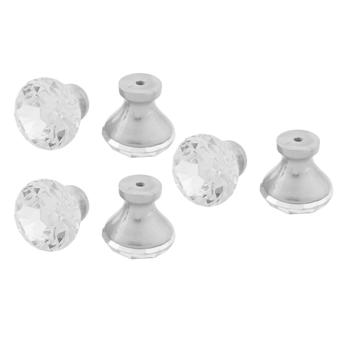 Uxcell Plastic Dormitory Furniture Drawers Cabinet Knobs 1 2 Inch