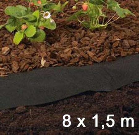 Land Haus Shop Unkraut Vlies 8 M Lang Aus Polypropylen Unkraut Garten Vlies Wasserdurchlassig Lhs Amazon De Garten