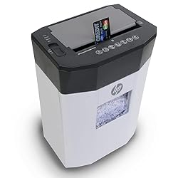 HP - Paper Shredder Micro Cut, 80-Sheet Auto