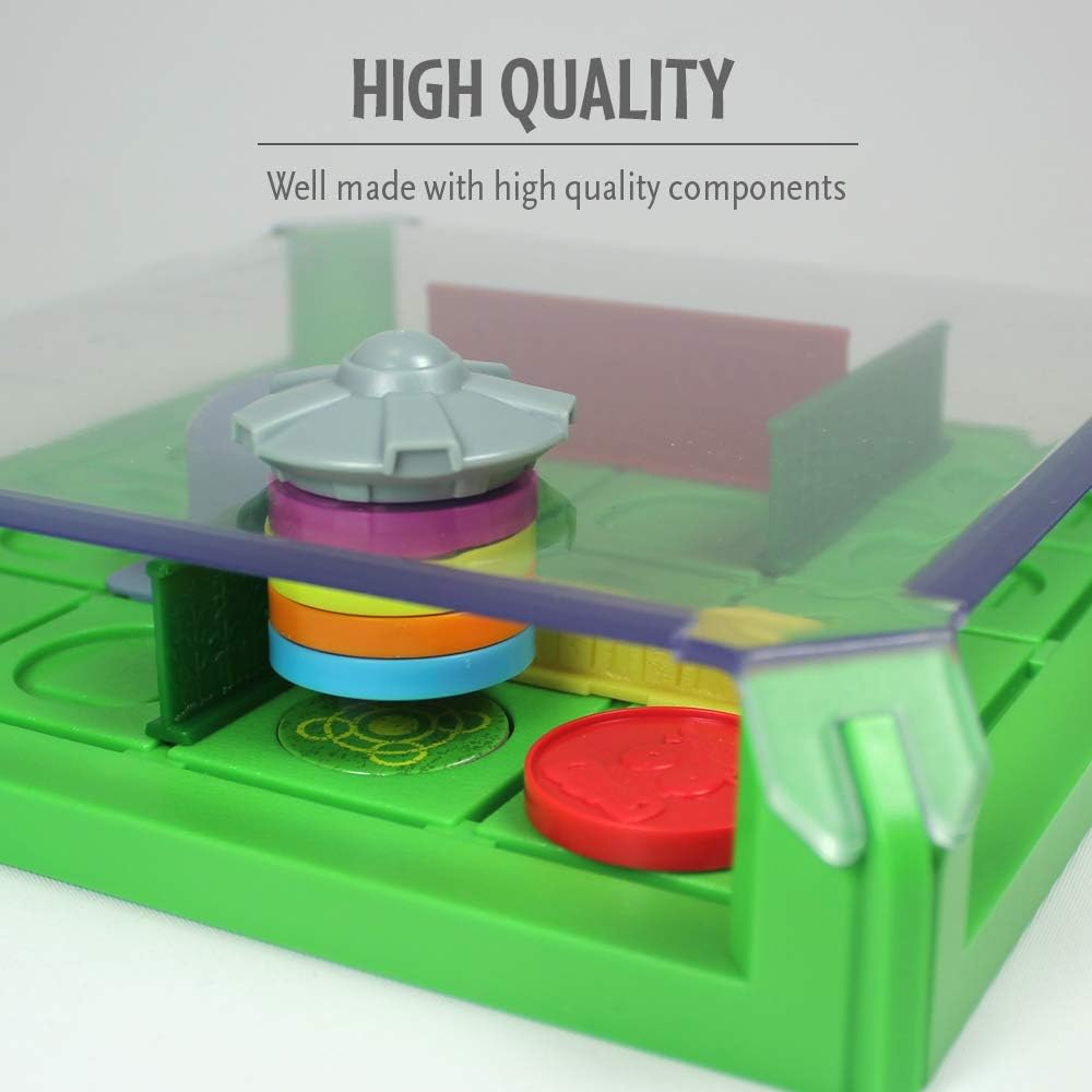 Thinkfun Invasion of the Cow Snatcher - Mooove the Magnets Logic Game, Multicolor - Image 5