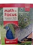 Math in Focus: Singapore Math: Teacher's Edition, Course 1 A cover