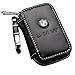 Bearfire Leather Car Key Case Remote Control Package Auto Key Chains for BMW Accessory