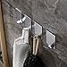 Labkiss Self Adhesive, SUS304 Stainless Steel Robe Coat Towel, Super Power 3 M Heavy Duty Wall Mount Key Hook Rack, No Drill No Screw, Waterproof, for Kitchen Bathroom Toilet, 4 Pieces