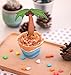 45 PCS Flamingo/Pineapple/Palm Cupcake Toppers Wrappers - Luau Tropical Hawaiian Pool Party Supplies Cake Decorations