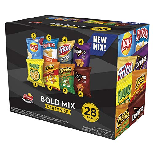 Frito-Lay Variety Packs, Bold Party Mix, (28 Count)
