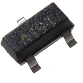 Bridgold 100pcs AO3401 A19T P-Channel Field Effect SMD Transistor,SOT-23. | Enhancement Mode