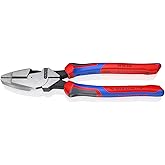 Knipex 09 02 240 SBA Ultra-High Leverage Lineman's Pliers, 9 inches