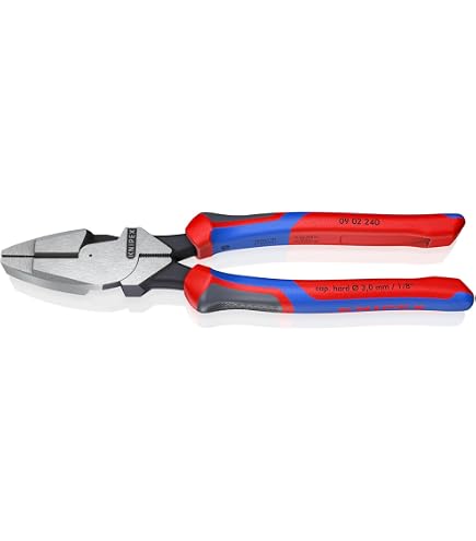 KNIPEX 74 22 200 Comfort Grip High Leverage Angled Diagonal Cutter