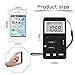 AM FM Pocket Radio, Portable Digital Tuning AM/FM Stereo Radio with Battery Operated and Headphones for Walk/Jogging/Gym/Camping (Black)