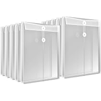 Document Storage Envelopes 24-Pack Legal Size Plastic Envelopes With ...