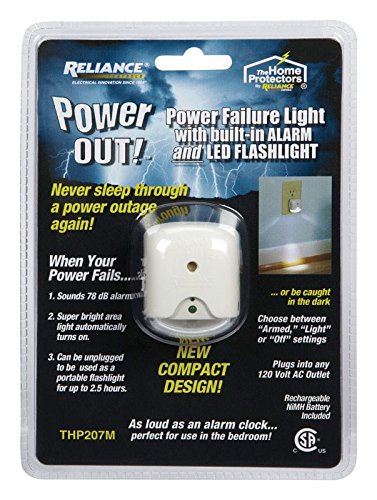 Reliance Control Corporation POWER FAIL LIGHT W/ALARM by RELIANCE CONTROLS MfrPartNo THP207M, 1, Multi