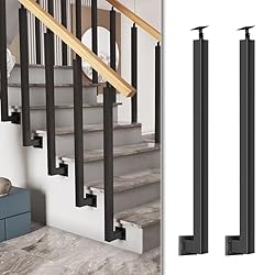 34/36/38/40/42in Side Mount Stair Railing