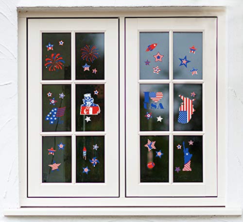 1 jollylife+Fourth+Window+Clings+Decorations