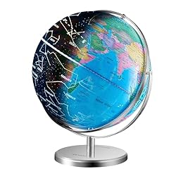 VEVOR Illuminated World Globe with Stand, 13