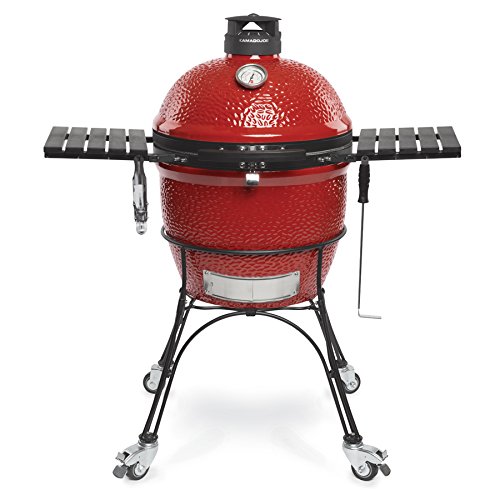 5. Kamado Joe KJ23RHC Ceramic Charcoal Grill, Blaze Red