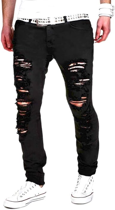 loose fit biker jeans