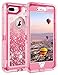 Coolden Case for iPhone 8 Plus Pink