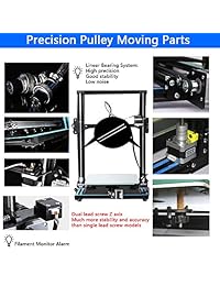 La clásica Hot Sale filamento impresora 3d de impresión de gran tamaño 500 ~ 500 ~ 500 mm de alta precisión de bricolaje Kit con cama climatizada + Precio competitivo
