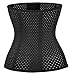 are Waist Trainer Bad for You Waist Trimmer ab Belt for Faster Weight Loss Back Support Girdle Long Torso Plus Size Postpartum Shirt Thermal Thong Vest Plus Size (L, Black)