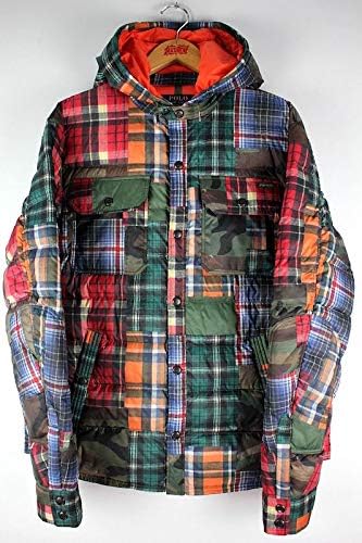 polo ralph lauren patchwork down jacket