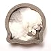 Necoichi Cat-Headed Scratcher Bed (Birch, Regular) | Cardboard Cat Scratcher Bowls for Indoor Cats - Cat Scratching Board, Cat Scratch Pad Reversible Usability and Extra Comfort for Lounge