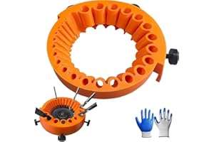 AIGOMC 2025 Upgrade Multipurpose Drill Sharpener, handheld drill bit sharpener for grinderd, 2 to 13mm Drill Bits Sharpener Drill Bit Grinding Tool, afilador de brocas 125mm Grinder