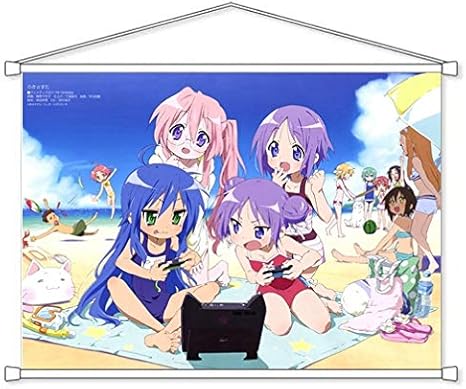 Amazon らき すた B2タペストリー 田村ひより パトリシア マーティン 日下部みさお 岩崎みなみ 小早川ゆたか 小神あきら 高良みゆき 柊つかさ 柊かがみ 泉こなた アニメ 萌えグッズ 通販