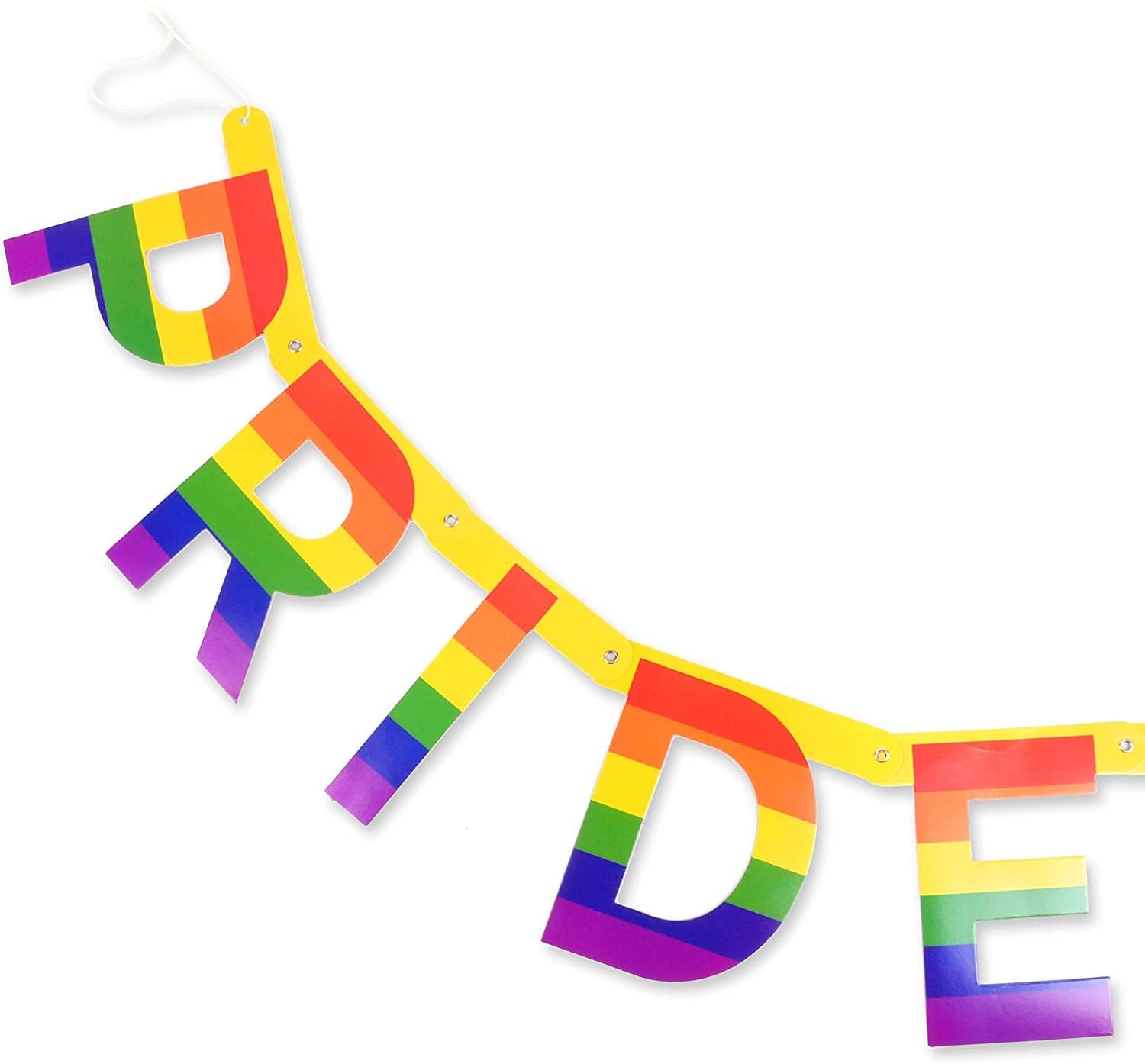 Toyland® 180cm (70 Inches) Rainbow Pride Banner - Party Decorations - LGBTQ+ - Gay Pride