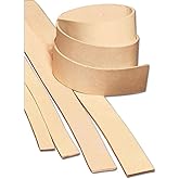 Tandy Leather Heavyweight Natural Cowhide Leather Strip 1-1/2" (38 mm) x 50" (1.3 m) 4532-00