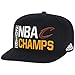 NBA Cleveland Cavaliers Men's 2016 Champions Flat Brim Snapback Cap, One Size, Black